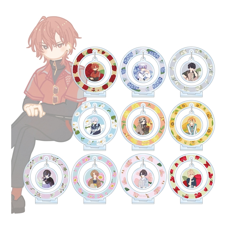 【グッズ-スタンドポップ】18TRIP トレーディング Botania ゆらゆらアクリルスタンド ver.A