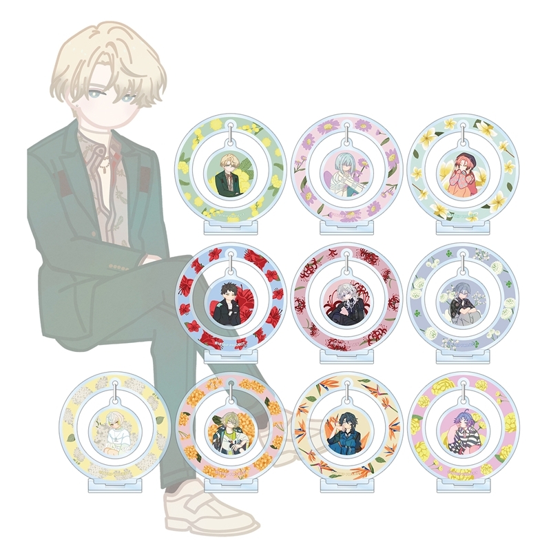 【グッズ-スタンドポップ】18TRIP トレーディング Botania ゆらゆらアクリルスタンド ver.B