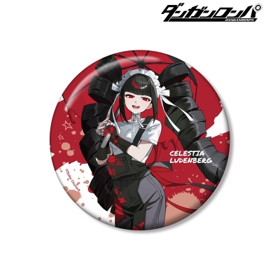 【グッズ-バッチ】ダンガンロンパシリーズ さくしゃ2さんイラスト セレスティア・ルーデンベルク ペイントスタイルver. 100mm缶バッジ