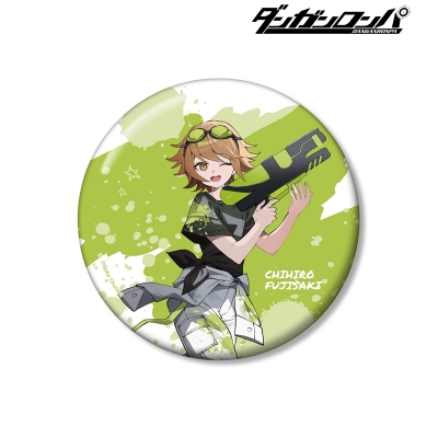 【グッズ-バッチ】ダンガンロンパシリーズ さくしゃ2さんイラスト 不二咲千尋 ペイントスタイルver. 100mm缶バッジ