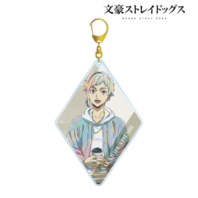 【グッズ-キーホルダー】文豪ストレイドッグス 描き下ろし 中島敦 冬の休日ver. Ani-Art BIGアクリルキーホルダー