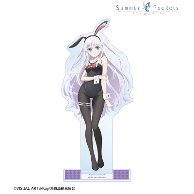 【グッズ-スタンドポップ】TVアニメ『Summer Pockets』 描き下ろし 鳴瀬しろは バニーガールver. BIGアクリルスタンド