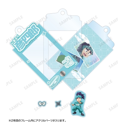 【グッズ-キーホルダー】忍たま乱太郎 トレーディング 一年い組&一年ろ組 場面写パーツ付きフレームアクリルチャーム