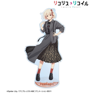 【グッズ-スタンドポップ】TVアニメ「リコリス・リコイル」 meagratiaコラボ 描き下ろし 錦木千束 BIGアクリルスタンド