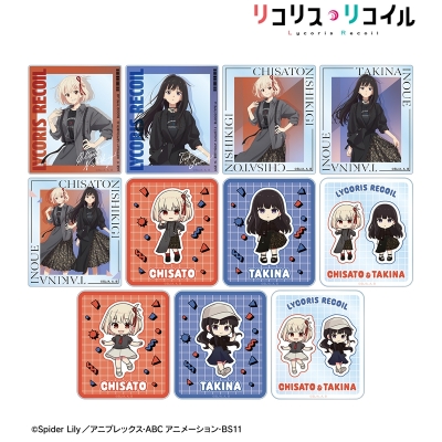 【グッズ-カード】TVアニメ「リコリス・リコイル」 meagratiaコラボ 描き下ろし&ちびキャラ トレーディングアクリルカード