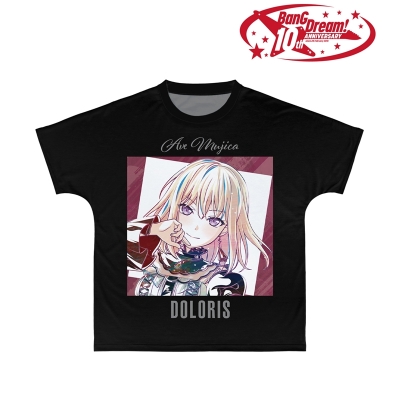 【グッズ-Tシャツ】BanG Dream! ドロリス Ani-Art 第6弾 フルグラフィックTシャツユニセックス(サイズ/XXXL)