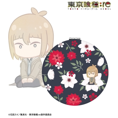 【グッズ-ミラー】TVアニメ『東京喰種トーキョーグール:re』 不知吟士 Botania 丸型折りたたみミラー