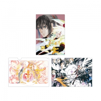 グッズ-クリアファイル】D.Gray-man カラーイラストクリアファイル3枚 