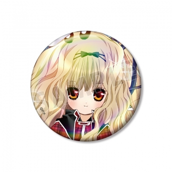 グッズ-バッチ】しゅごキャラ！ 真城 りま 75mmオーロラ缶バッジ 