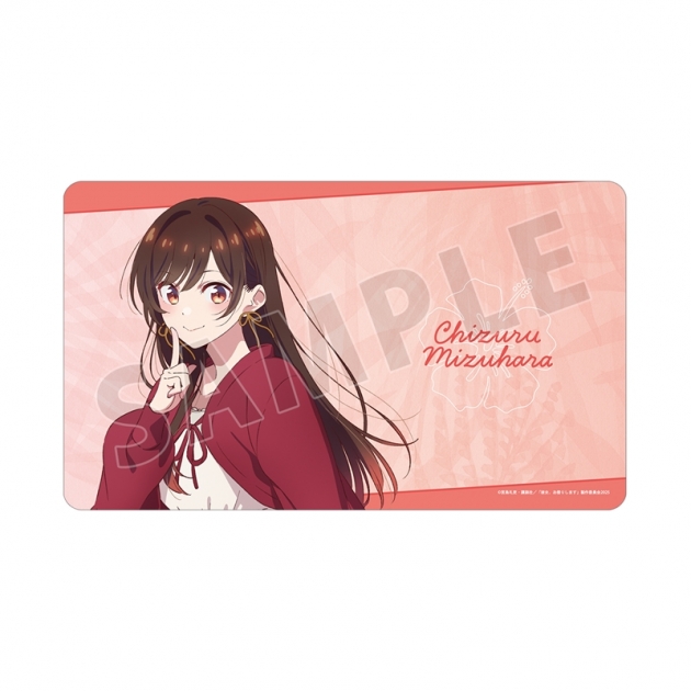 【グッズ-デスクマット】TVアニメ『彼女、お借りします』 水原千鶴 マルチデスクマット