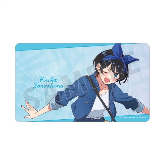 【グッズ-デスクマット】TVアニメ『彼女、お借りします』 更科瑠夏 マルチデスクマット