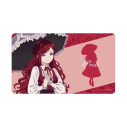 【グッズ-デスクマット】TVアニメ『悲劇の元凶となる最強外道ラスボス女王は民の為に尽くします。』 描き下ろし プライド お嬢様&執事ver. マルチデスクマットの画像