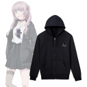 【グッズ-ジャンパー・コート】TVアニメ『よふかしのうた Season2』 描き下ろし 七草ナズナ ストリートファッションver. フルジップフーディーユニセックス(サイズ/XL)の画像
