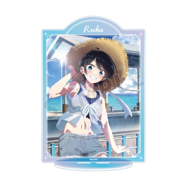 【グッズ-スタンドポップ】TVアニメ『彼女、お借りします』 更科瑠夏 デートビジュアル BIGアクリルスタンド