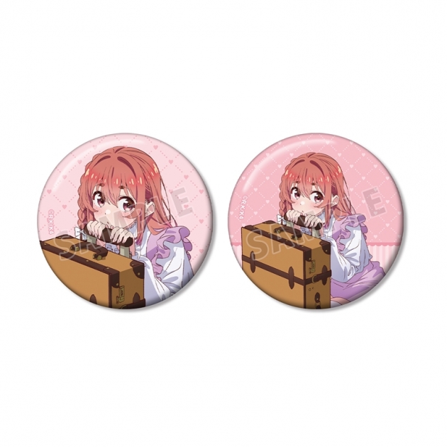 【グッズ-バッチ】TVアニメ『彼女、お借りします』 桜沢 墨 缶バッジ2個セット