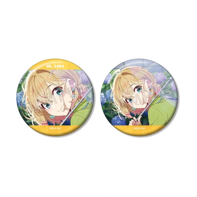 【グッズ-バッチ】TVアニメ『彼女、お借りします』 七海麻美 デートビジュアル 缶バッジ2個セット