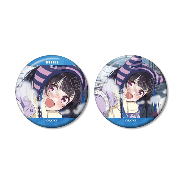 【グッズ-バッチ】TVアニメ『彼女、お借りします』 八重森みに デートビジュアル 缶バッジ2個セット