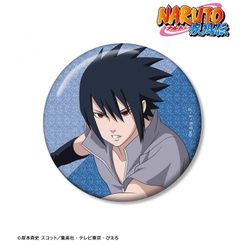 グッズ-バッチ】NARUTO-ナルト- 疾風伝 描き下ろし うちはサスケ 木の 