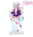 【グッズ-スタンドポップ】ノーゲーム・ノーライフ arti-mate BIGアクリルスタンド 白 ver.A 描き下ろし ビーチデートver.【アニメイト限定】の画像