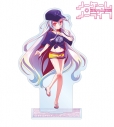 【グッズ-スタンドポップ】ノーゲーム・ノーライフ arti-mate BIGアクリルスタンド 白 ver.C 描き下ろし ビーチデートver.【アニメイト限定】の画像