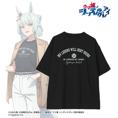 【グッズ-Tシャツ】アニメ『ウマ娘 シンデレラグレイ』 フジマサマーチ 着用BIGシルエットTシャツ POP UP SHOP in マルイユニセックス(サイズ/L)