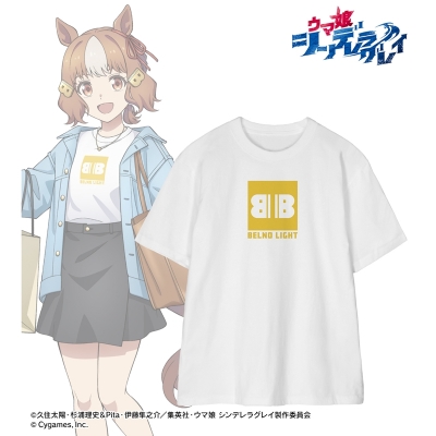 【グッズ-Tシャツ】アニメ『ウマ娘 シンデレラグレイ』 ベルノライト 着用Tee POP UP SHOP in マルイユニセックス(サイズ/XXL)