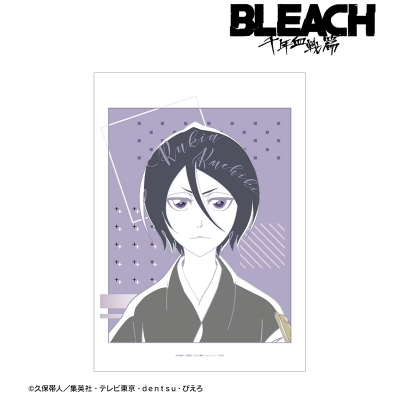 【グッズ-ポスター】TVアニメ『BLEACH 千年血戦篇』 朽木ルキア lette-graph A3マット加工ポスター