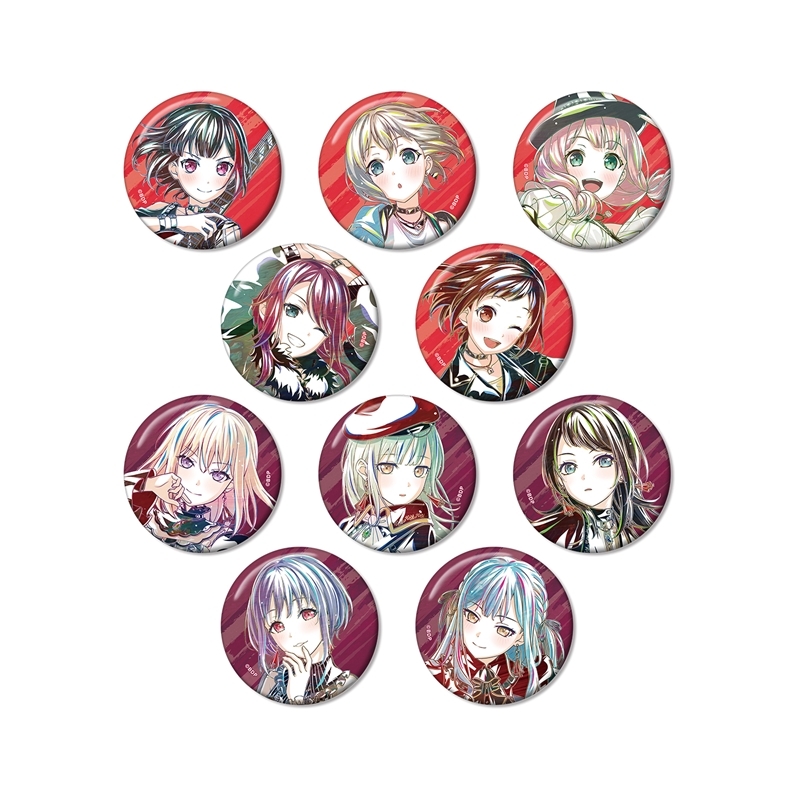 【グッズ-バッチ】BanG Dream! トレーディング Ani-Art 第6弾 缶バッジ ver.B【アニメイト特典付】