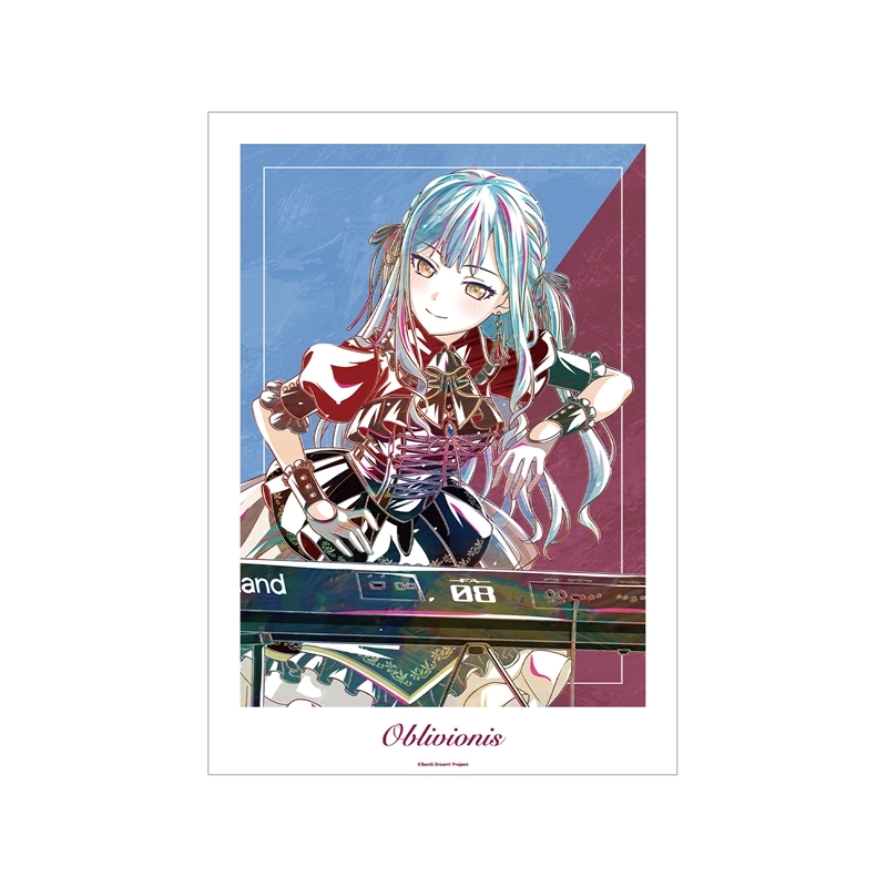 【グッズ-ポスター】BanG Dream! オブリビオニス Ani-Art 第6弾 A3マット加工ポスター