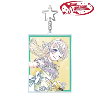 【グッズ-キーホルダー】BanG Dream! 白鷺 千聖 Ani-Art 第6弾 BIGアクリルキーホルダー