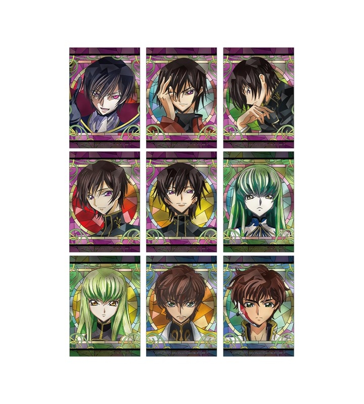 【グッズ-ブロマイド】コードギアス 反逆のルルーシュ トレーディング Aure Glass ブロマイド【アニメイト先行販売】