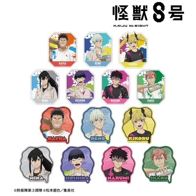 【グッズ-ステッカー】怪獣8号 描き下ろし ペイントスタイルver. トレーディングダイカットステッカー