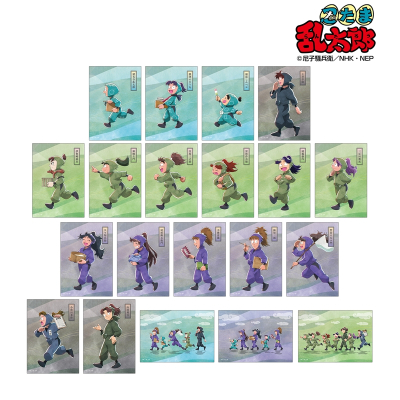 【グッズ-ブロマイド】忍たま乱太郎 描き下ろし みんなで歩むの段ver. 第2弾 トレーディングブロマイド