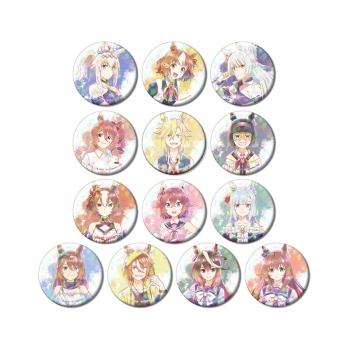 グッズ-バッチ】アニメ『ウマ娘 シンデレラグレイ』 トレーディング 