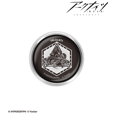 【グッズ-ピンバッチ】アークナイツ 酔吟の興 ガラスマグネットピンバッジ