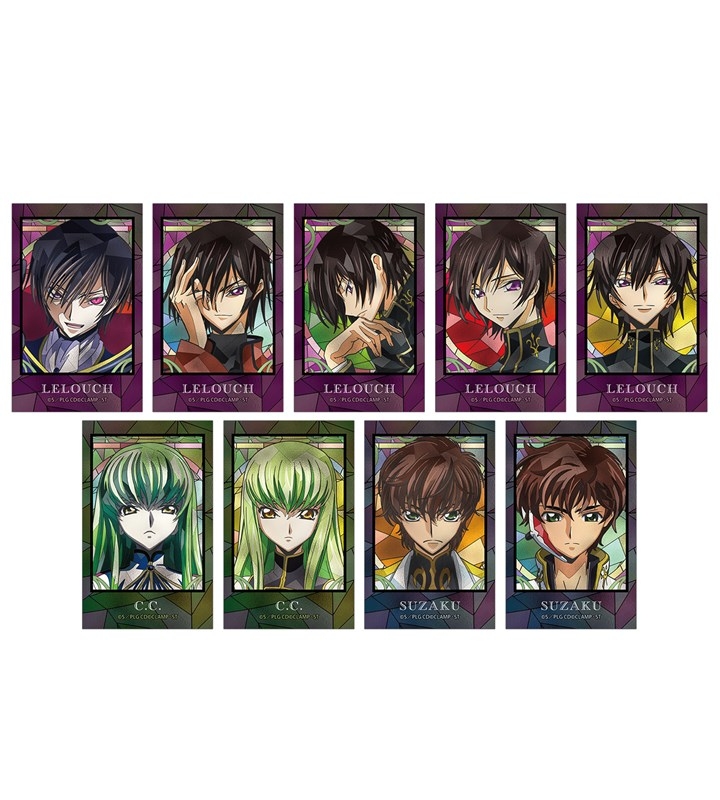 【グッズ-カード】コードギアス 反逆のルルーシュ トレーディング Aure Glass インスタントカメラ風イラストカード【アニメイト先行販売】