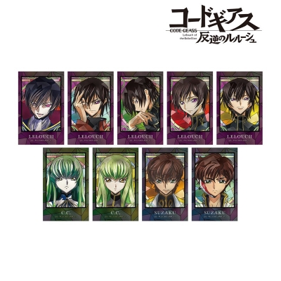 【グッズ-カード】コードギアス 反逆のルルーシュ トレーディング Aure Glass インスタントカメラ風イラストカード【アニメイト先行販売】
