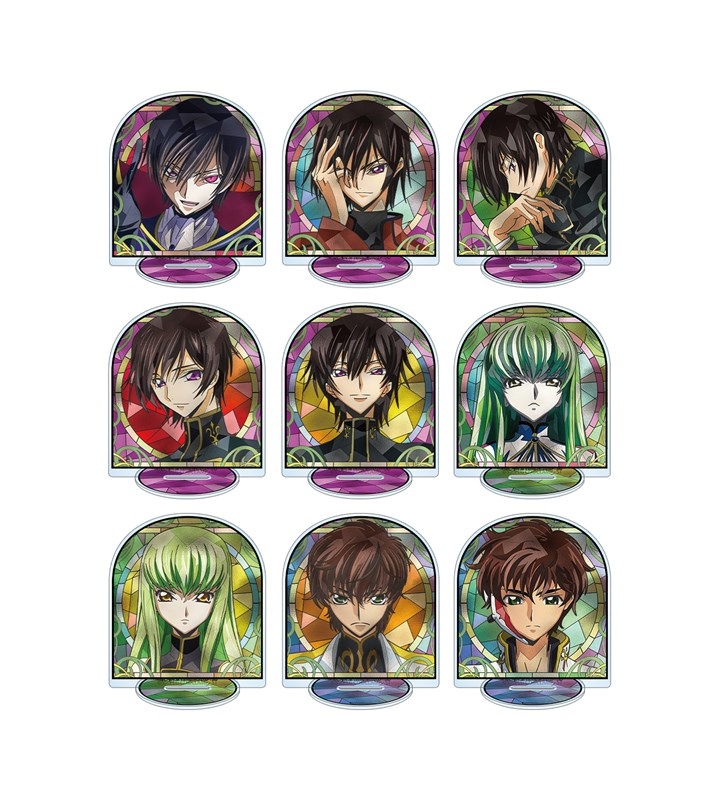 【グッズ-スタンドポップ】コードギアス 反逆のルルーシュ トレーディング Aure Glass アクリルスタンド【アニメイト先行販売】