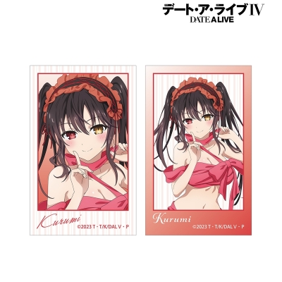 【グッズ-カード】アニメ「デート・ア・ライブV」 時崎狂三 バースデーイラスト イラストカード2枚セット