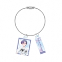 【グッズ-キーホルダー】TVアニメ『帝乃三姉妹は案外、チョロい。』 描き下ろし 帝乃 一輝 ビーチデートver. 2連ワイヤーアクリルキーホルダー ver.Aの画像