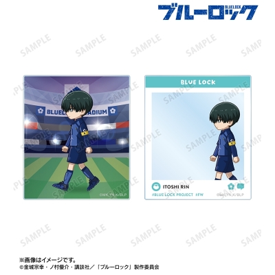 【グッズ-カード】TVアニメ『ブルーロック』 糸師 凛 ちびとこ アクリルカード2枚セット