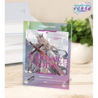 【グッズ-置きもの】CHUNITHM VERSE Ultimate Force A6アクリルパネル