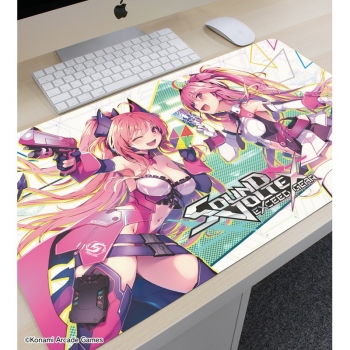 グッズ-デスクマット】SOUND VOLTEX EXCEED GEAR レイシス&グレイス 