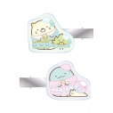 【グッズ-クリップ】映画 すみっコぐらし 空の王国とふたりのコ アクリルヘアクリップ2個セット ver.Bの画像