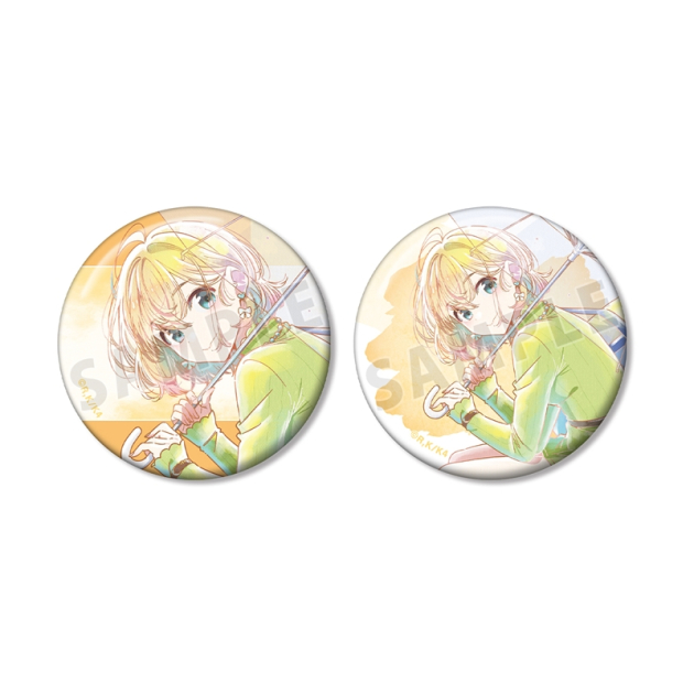 【グッズ-バッチ】TVアニメ『彼女、お借りします』 七海麻美 Ani-Art aqua label 第2弾 缶バッジ2個セット