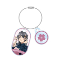 【グッズ-キーホルダー】青春ブタ野郎はサンタクロースの夢を見ない 描き下ろし 桜島麻衣(春) 2連ワイヤーアクリルキーホルダー <桜島麻衣 バースデー2025ver.>【アニメイト先行販売】の画像