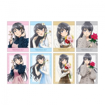グッズ-ブロマイド】青春ブタ野郎はサンタクロースの夢を見ない 描き
