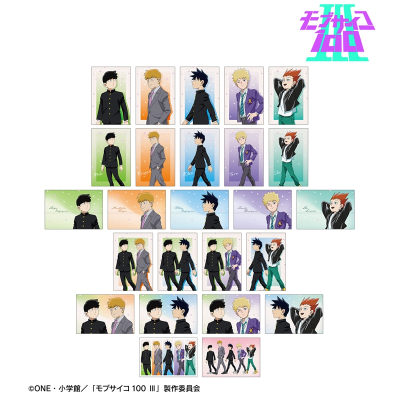 【グッズ-ポストカード】モブサイコ100 Ⅲ 描き下ろし 歩みver. トレーディングポストカード【特典付】