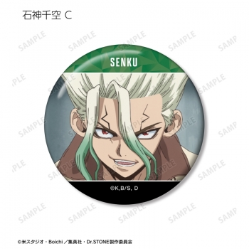 グッズ-バッチ】TVアニメ「Dr.STONE」 石神千空 場面写缶バッジ3個 