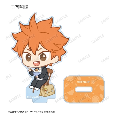【グッズ-スタンドポップ】ハイキュー!! トレーディング ちびキャラ モーニングver. アクリルスタンド ver.A
